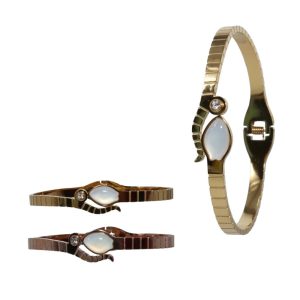 BRAZALETE DEACERO ABIERTO CON RESORTE